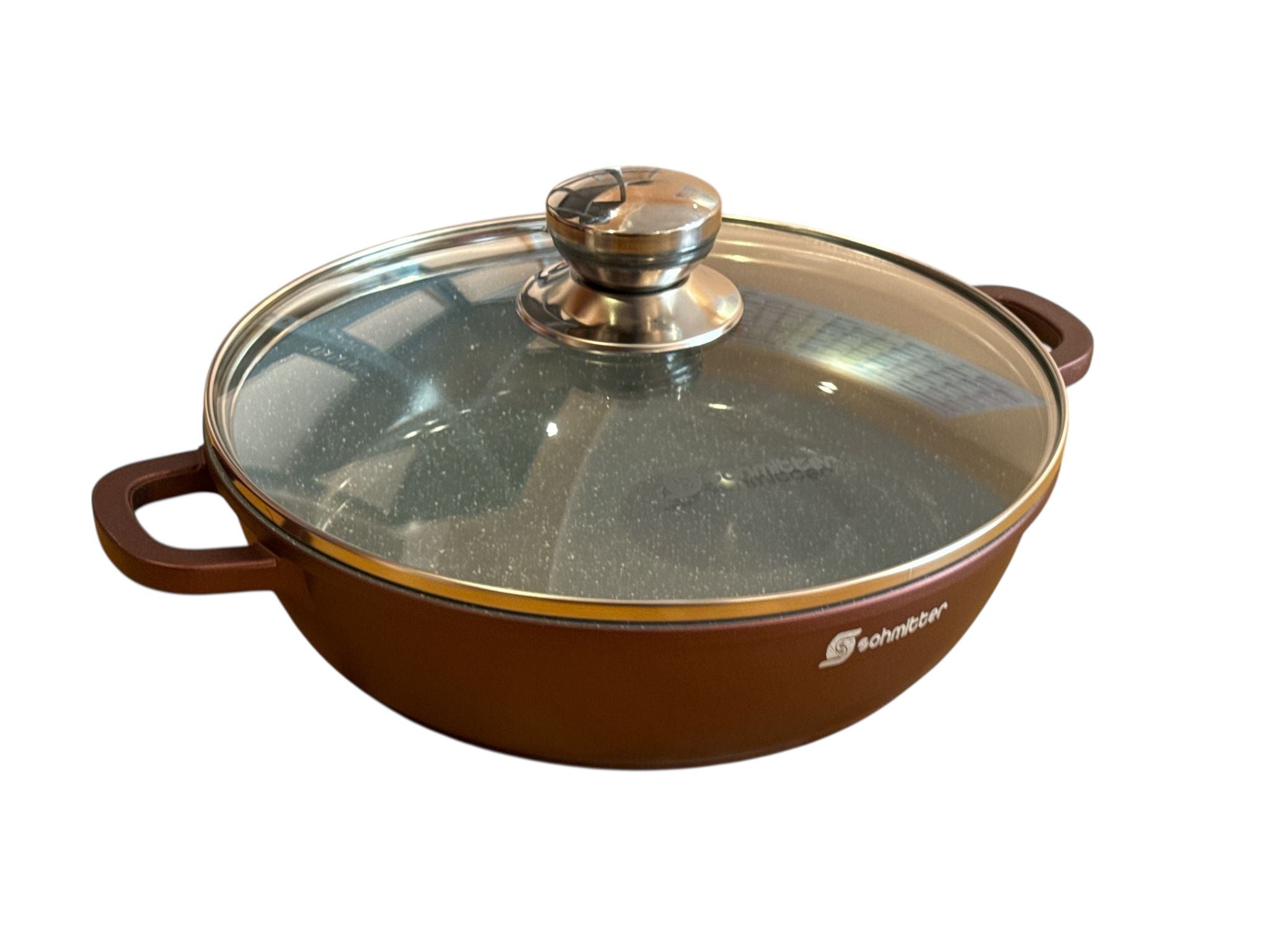 Cratita ceramica Schmitter 24 cm Aluminiu turnat 2.8 L Interior antiaderent