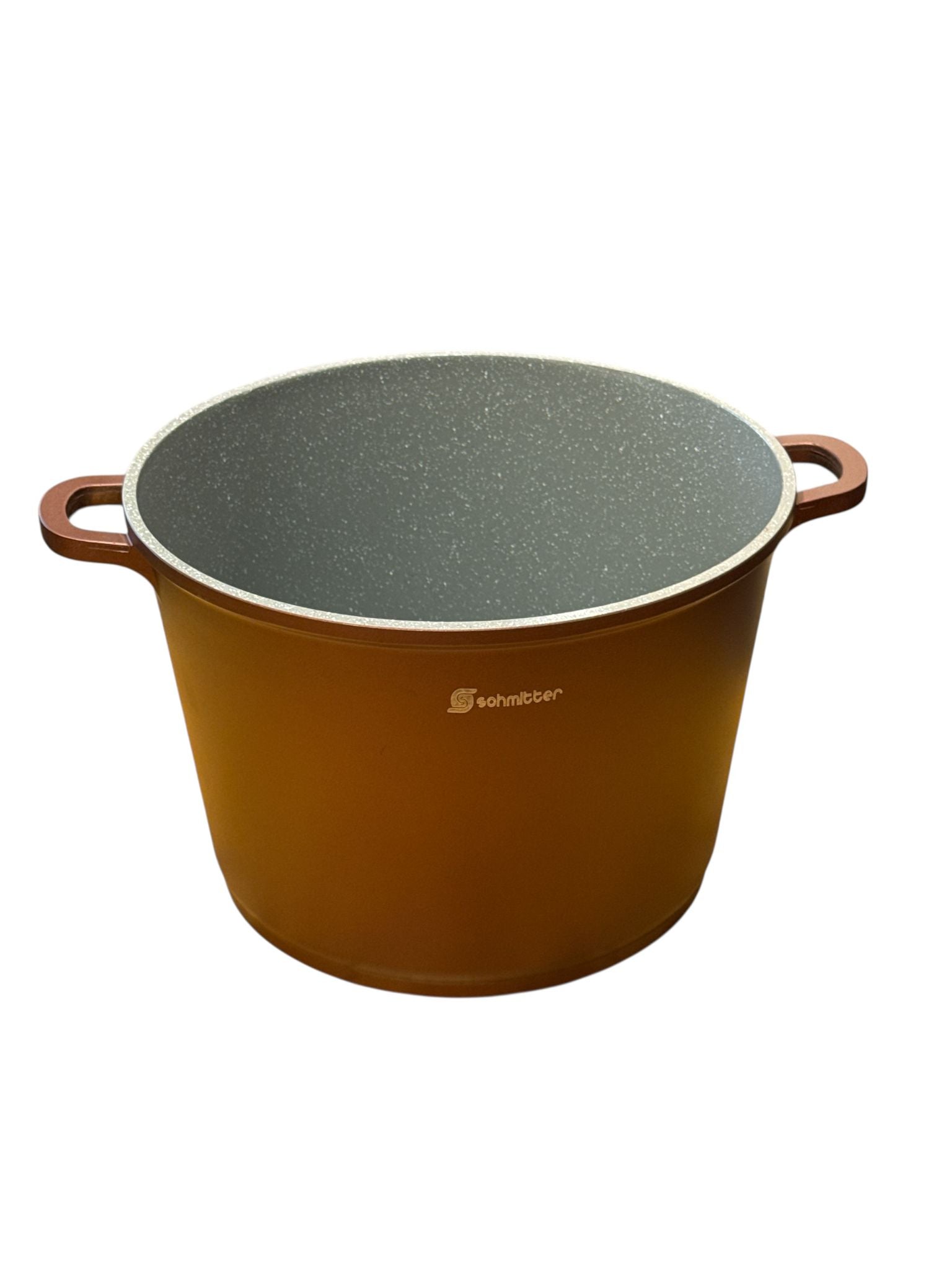 Oala Inalta Schmitter 28 cm Aluminiu turnat 10.5 L Interior ceramic antiaderent Cu capac Paleta cadou