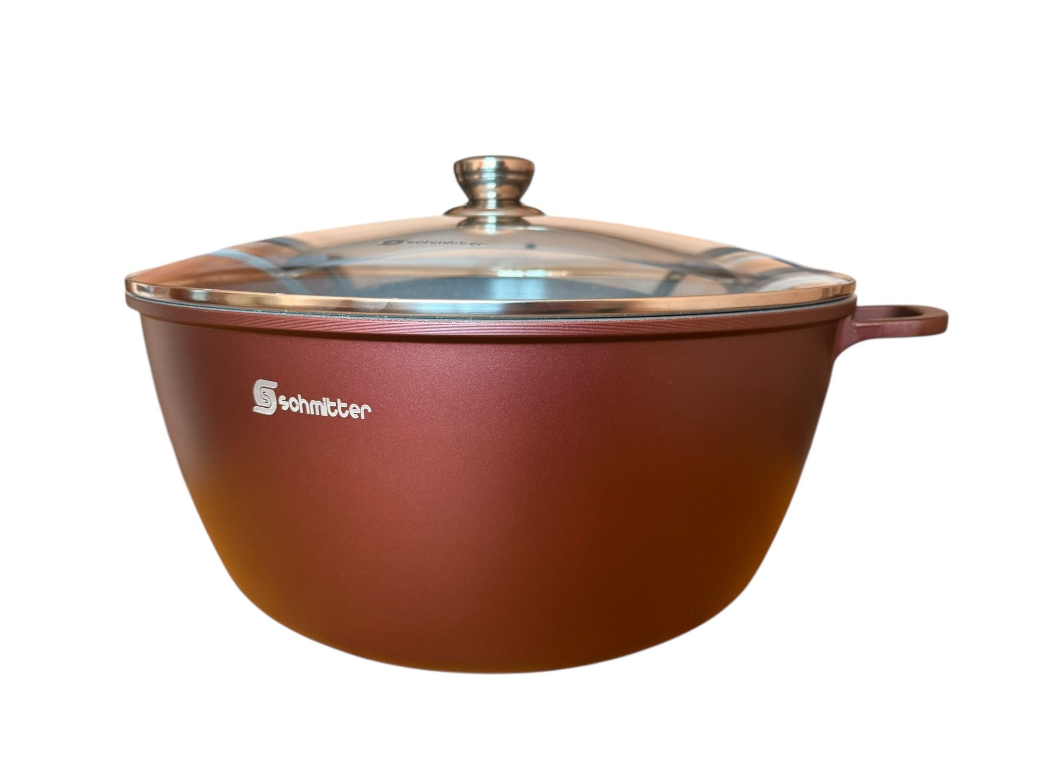 Oala Schmitter 40 cm 17.5 L Aluminiu Ceramic Cu capac lingura silicon