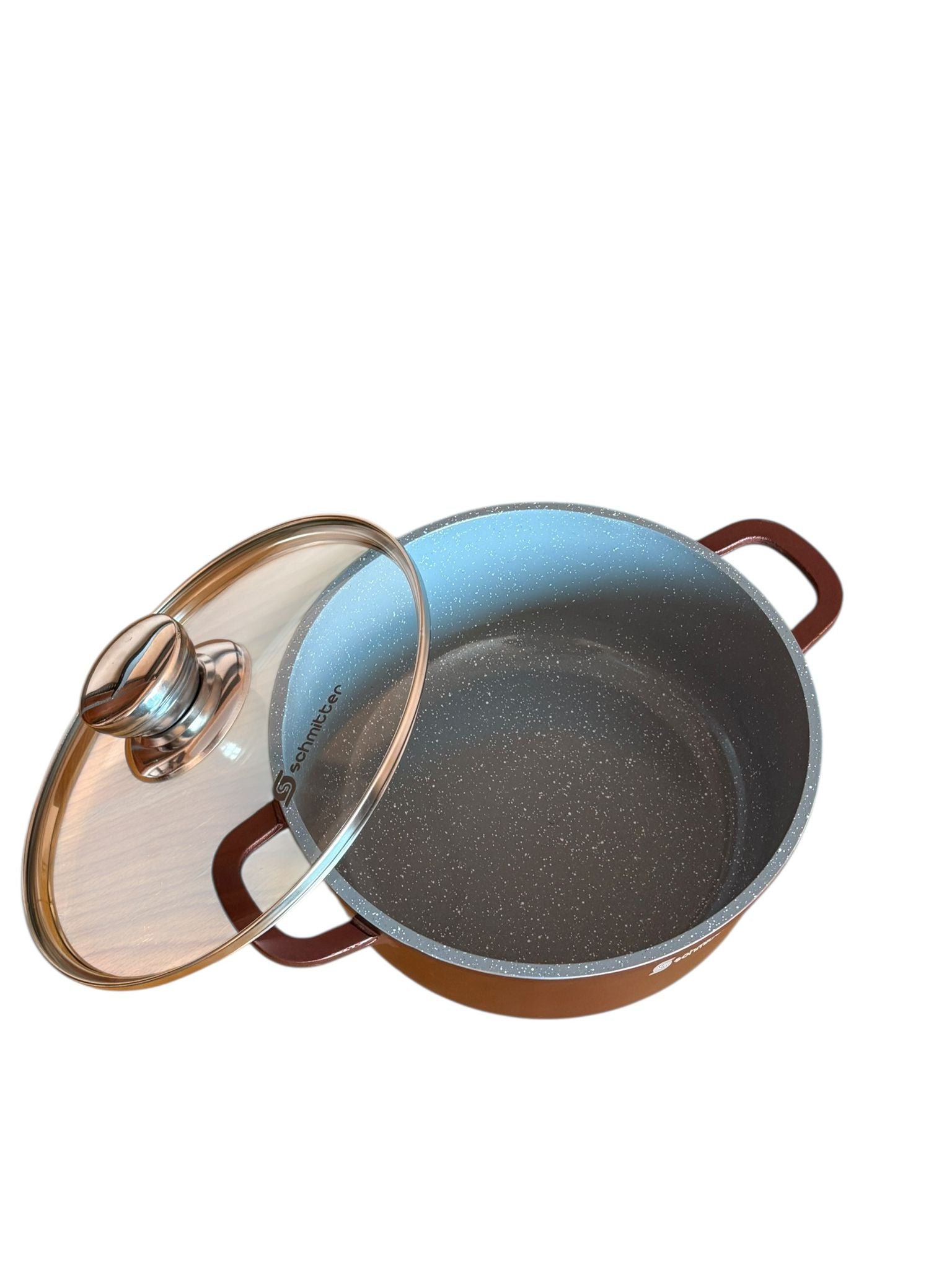 Oala Schmitter 20 cm Aluminiu turnat 2.5 L Interior ceramic Capac