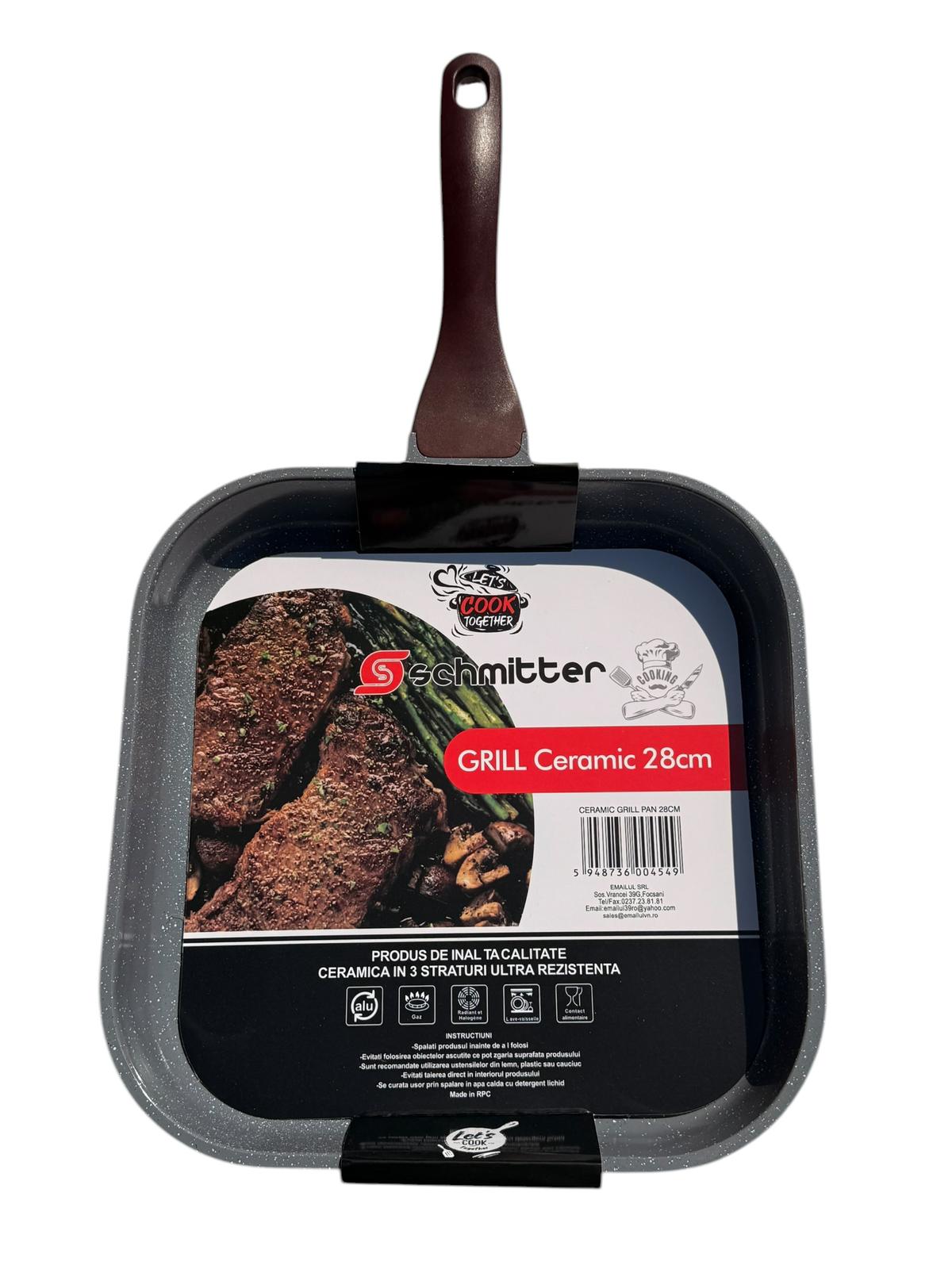 Tigaie Grill Schmitter 28 cm ceramica