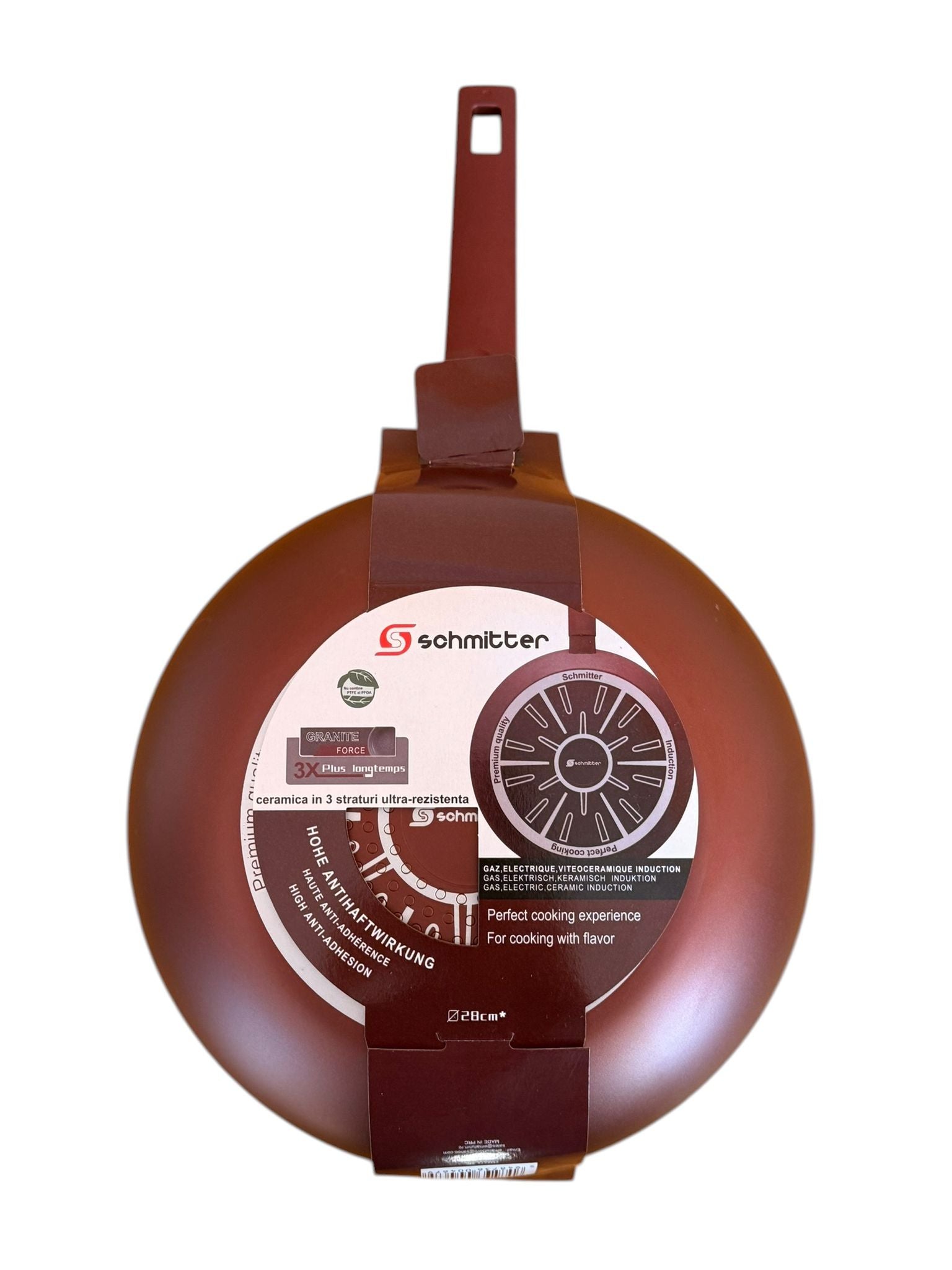 Tigaie Wok Adanca Ceramica 28 cm Schmitter