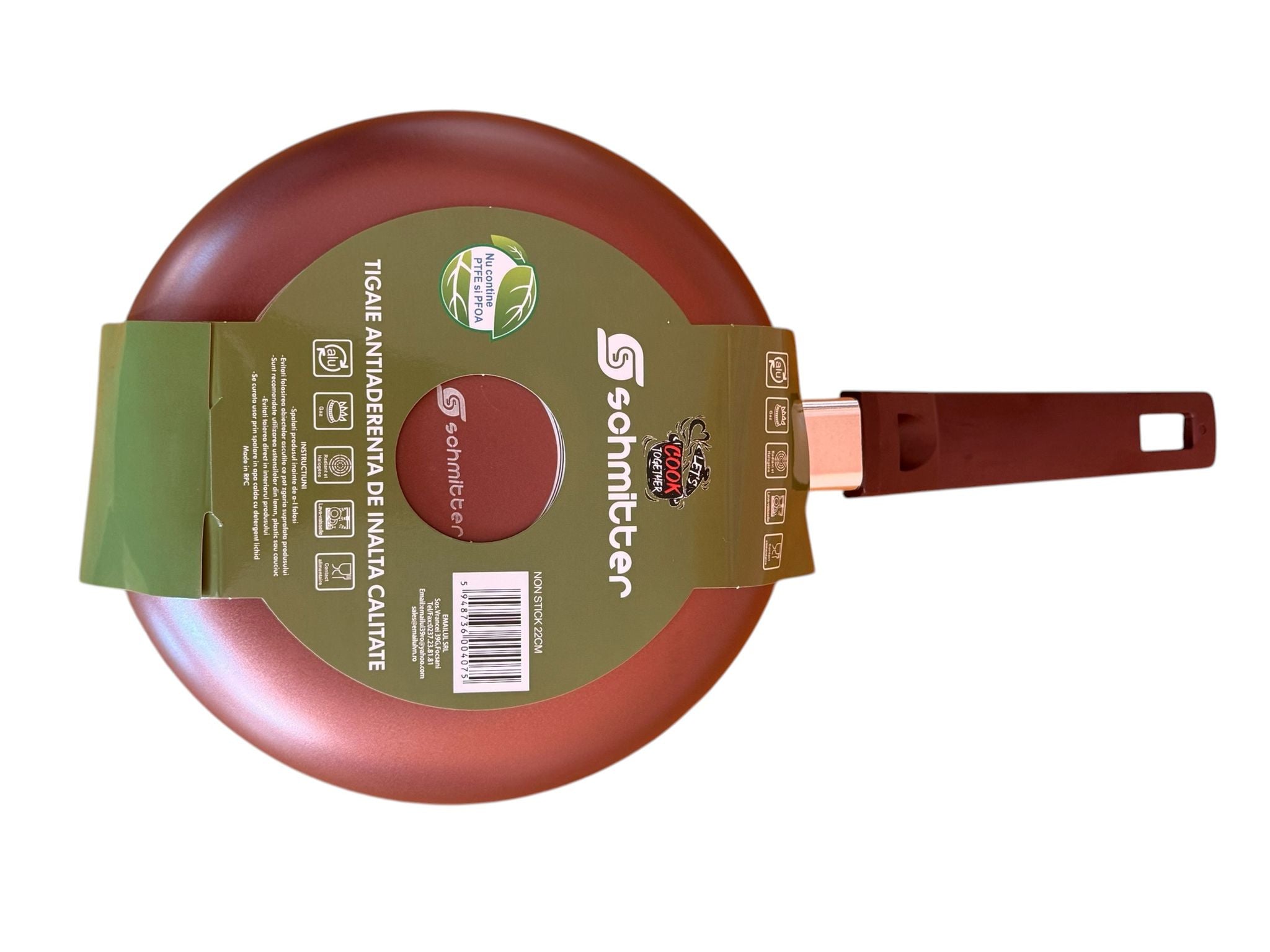 Schmitter tigaie 22 cm aluminiu teflon