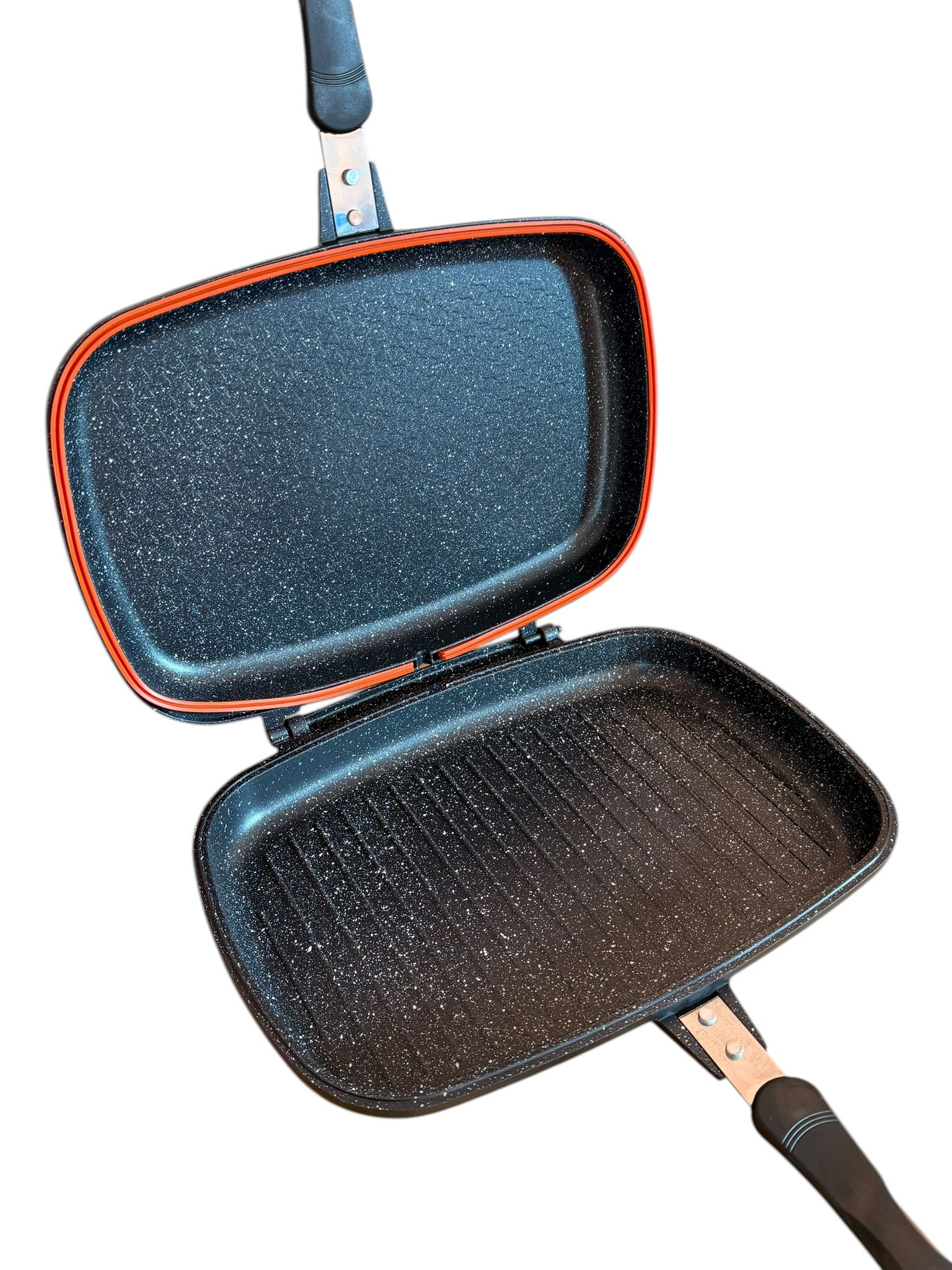 Tigaie Dubla Grill Schmitter 36x25 cm Antiaderenta Inchidere Etansa