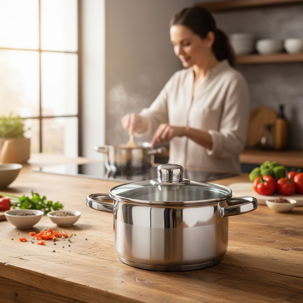 Oala Inox cu Capac Schmitter 18 cm 2.5 L