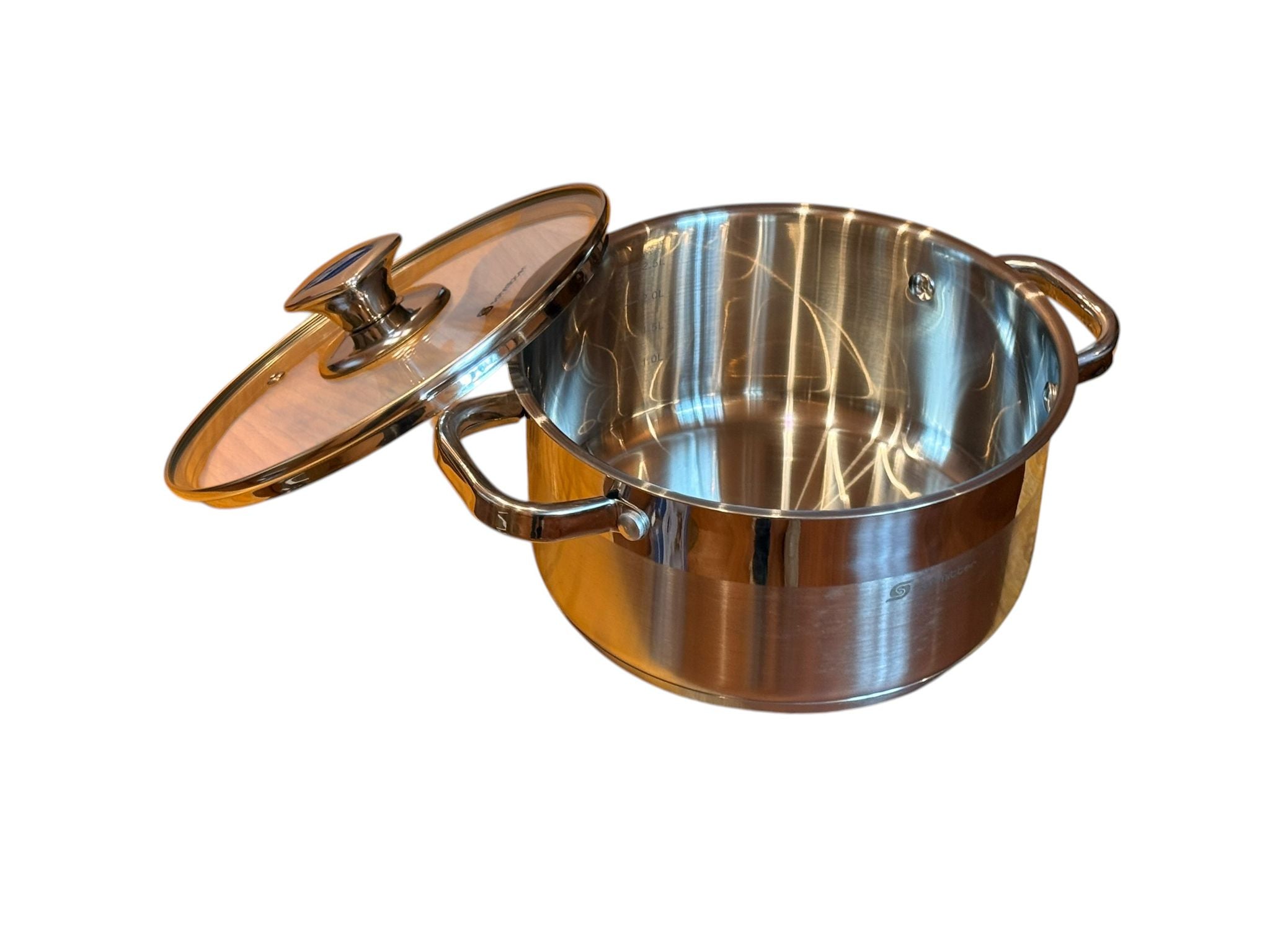Oala Inox Schmitter cu Capac 20 cm 3L