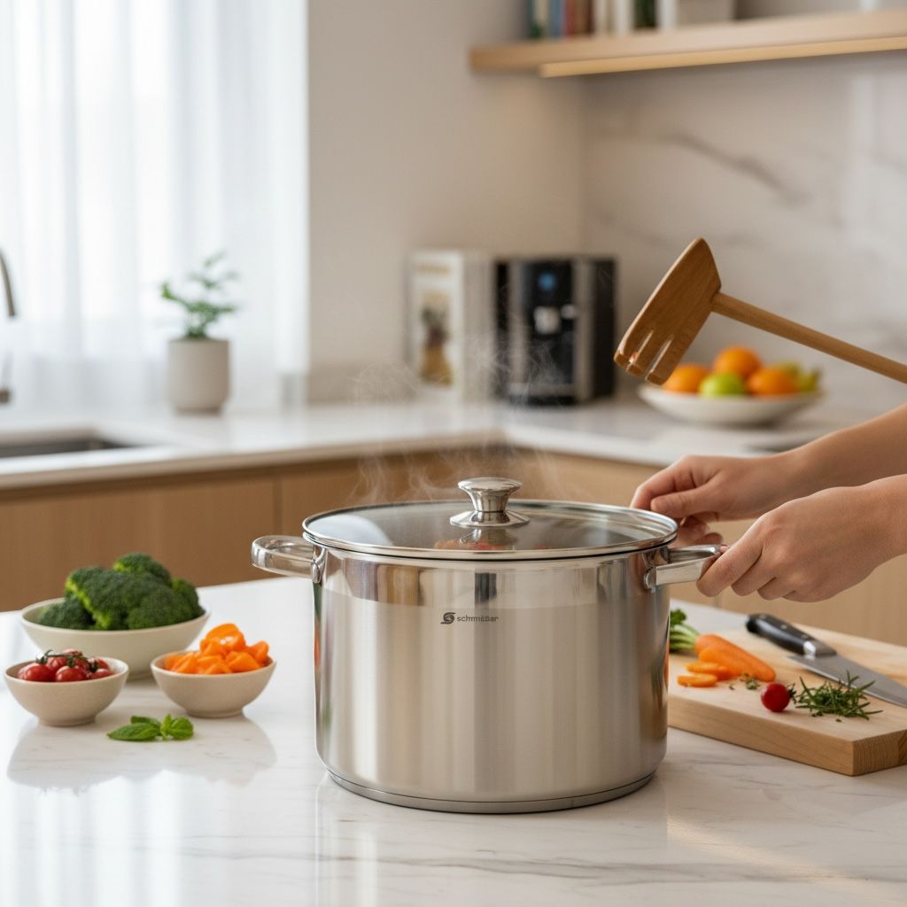 Oala inox Schmitter 11 litri 28 cm cu capac