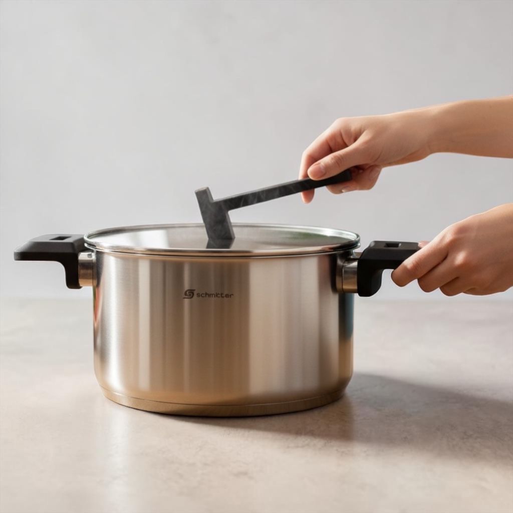 Oala din Inox Schmitter 22 cm 4L Capac