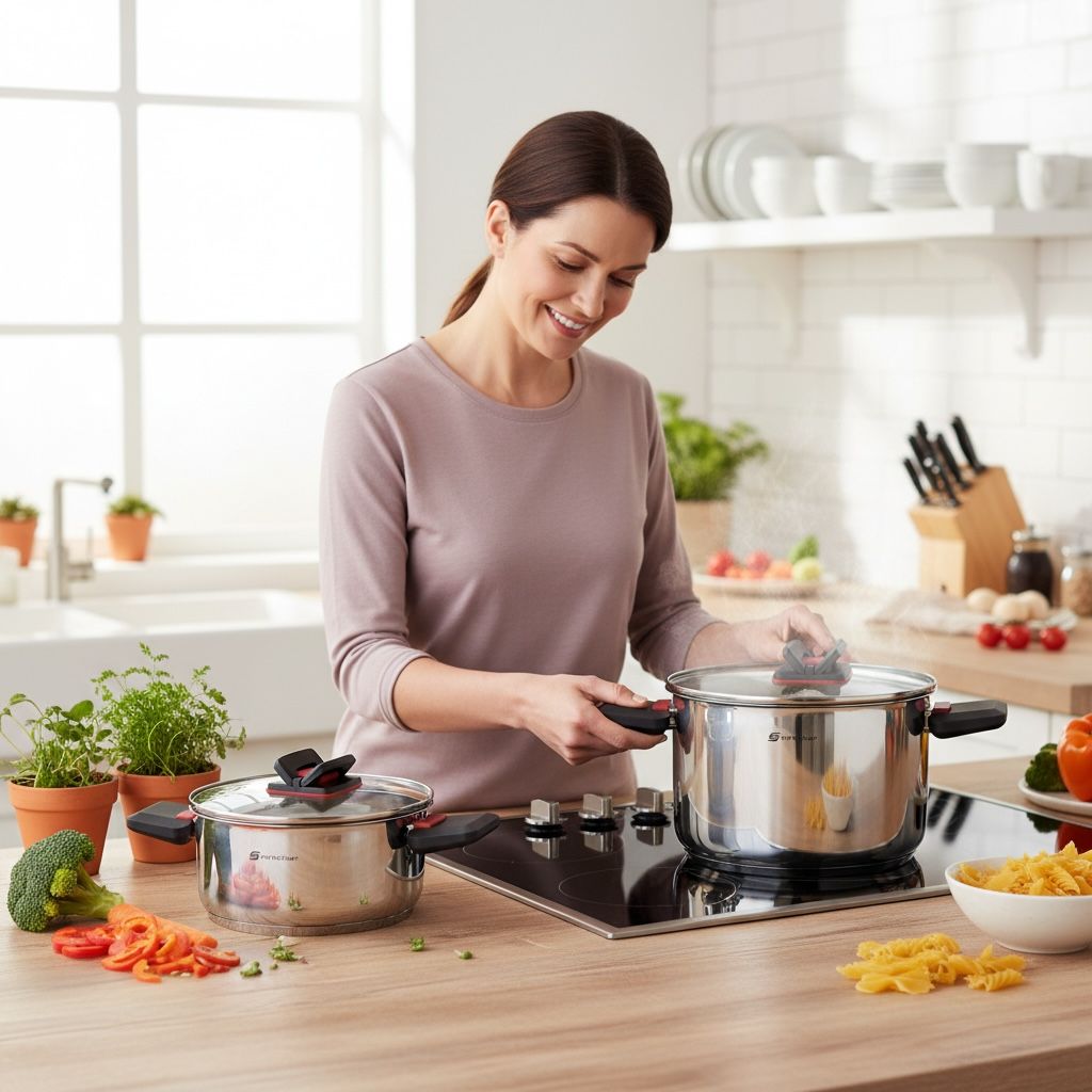 Set 3 Oale Inox Schmitter 1.9 L 3.6 L 7 L