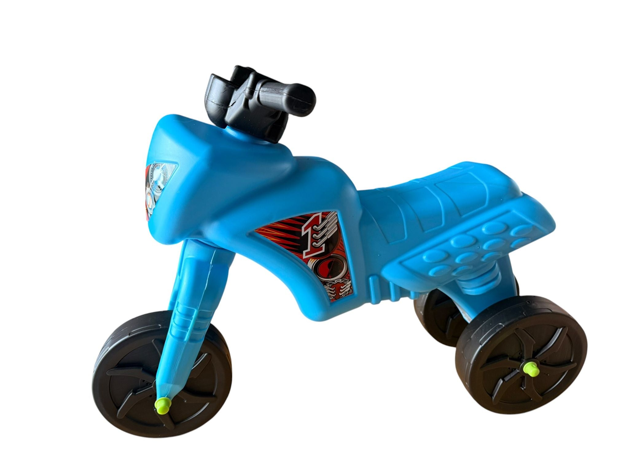 Motocicleta de echilibru pentru copii Albastra, 62x44x20 cm