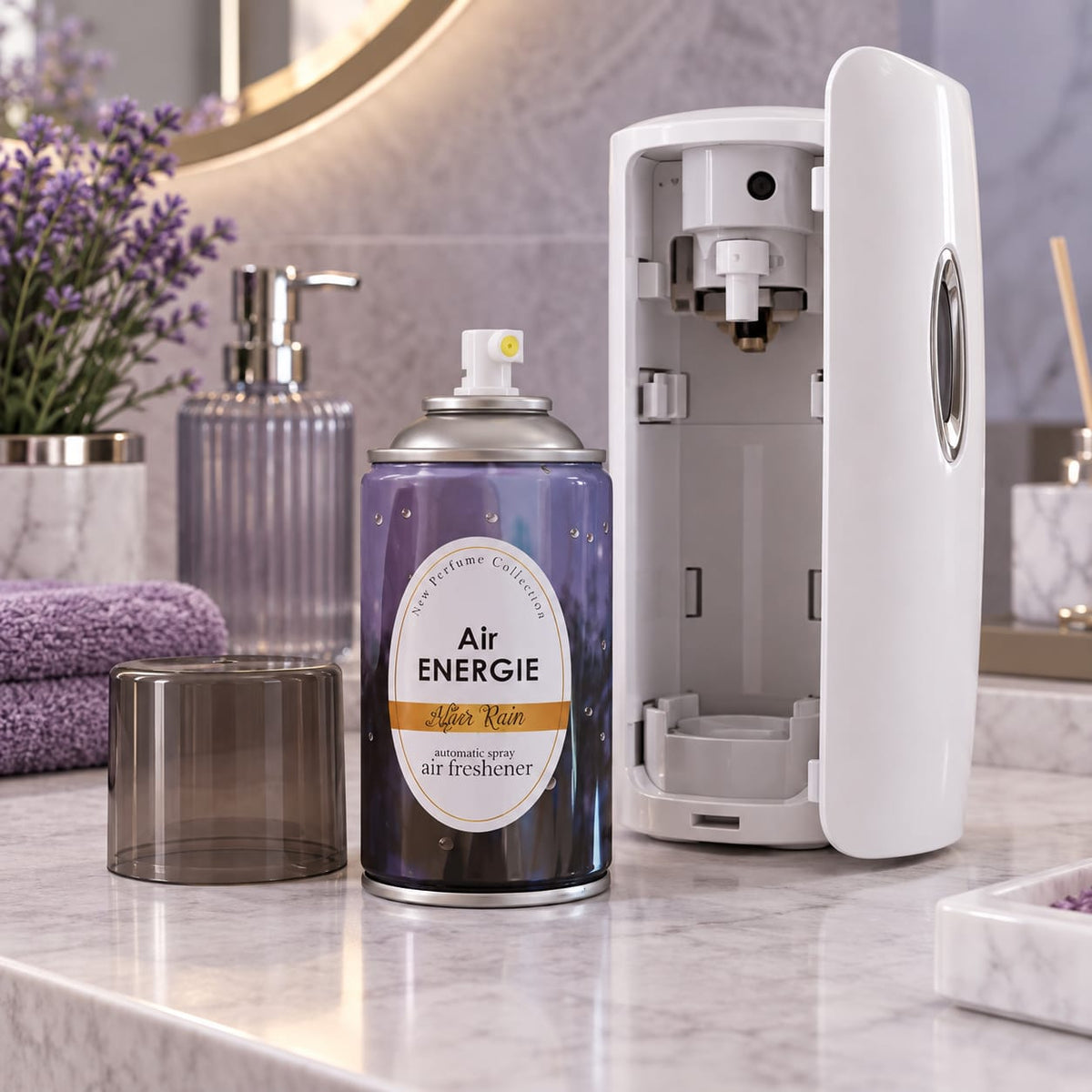 Rezerva odorizant automat Air Energie, arome florale si parfumate, pentru interior