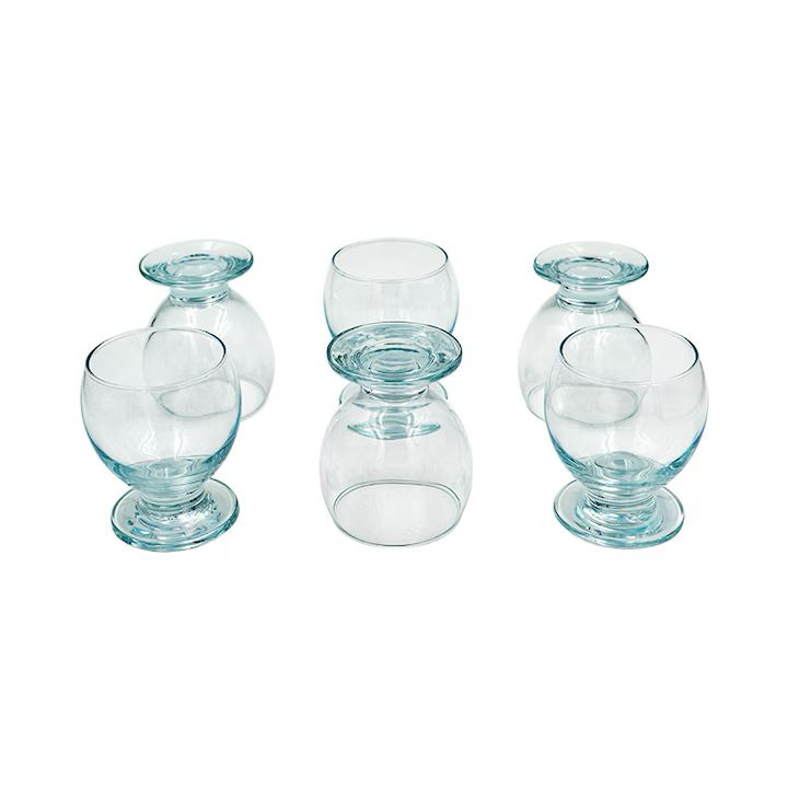 🍷 Set 6 Pahare LAV Nectar 280 ml – Design rotund și elegant pentru servirea băuturilor preferate!