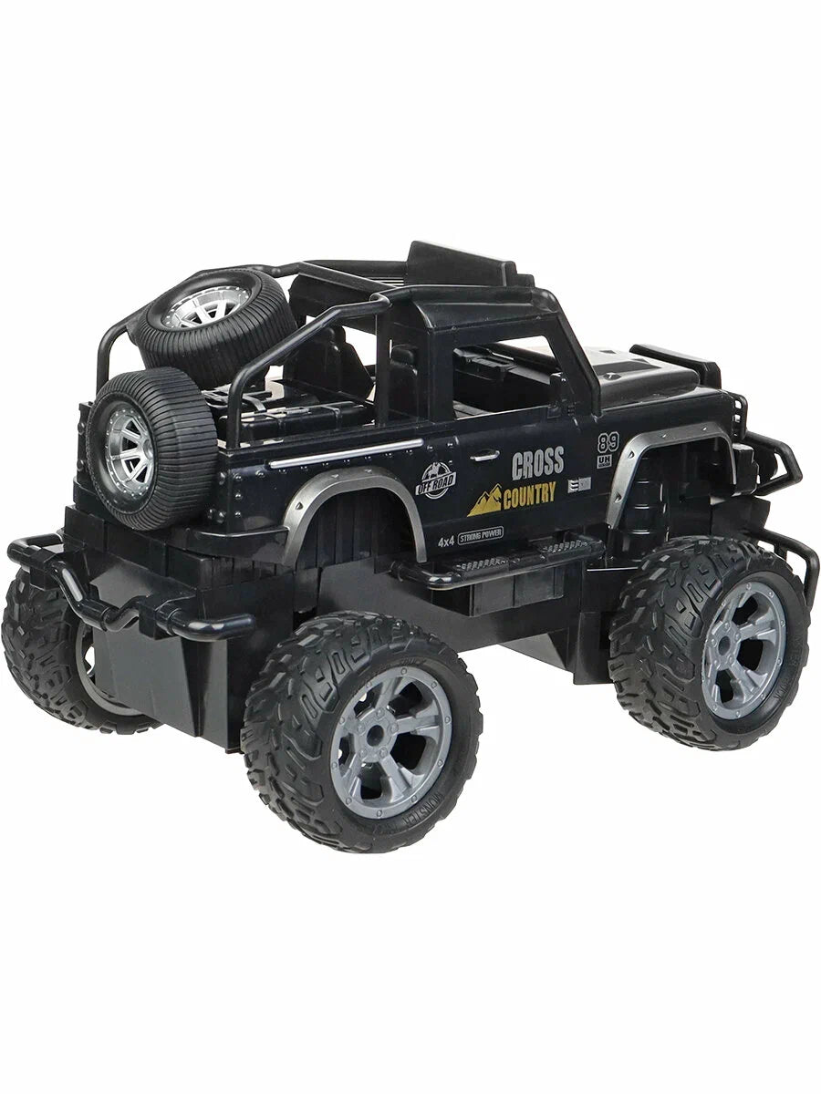 🚙 Mașină Off-Road cu Telecomandă, 33 cm – 4x4, Faruri, Acumulator 6V 🔋