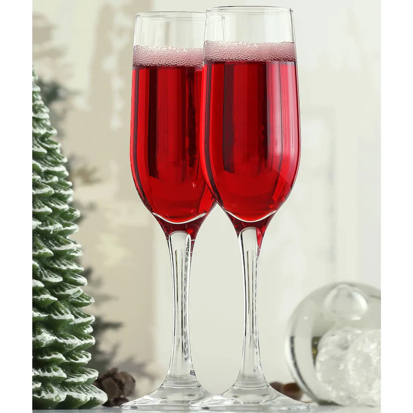 🥂 Set 6 Pahare cu Picior LAV Nevakar 539 – 195 ml – Eleganță la fiecare sărbătoare!